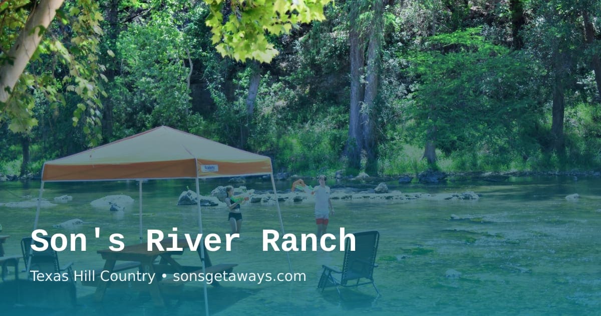 Son's River Ranch | Riverfront Group Cabins, Kingsbury
